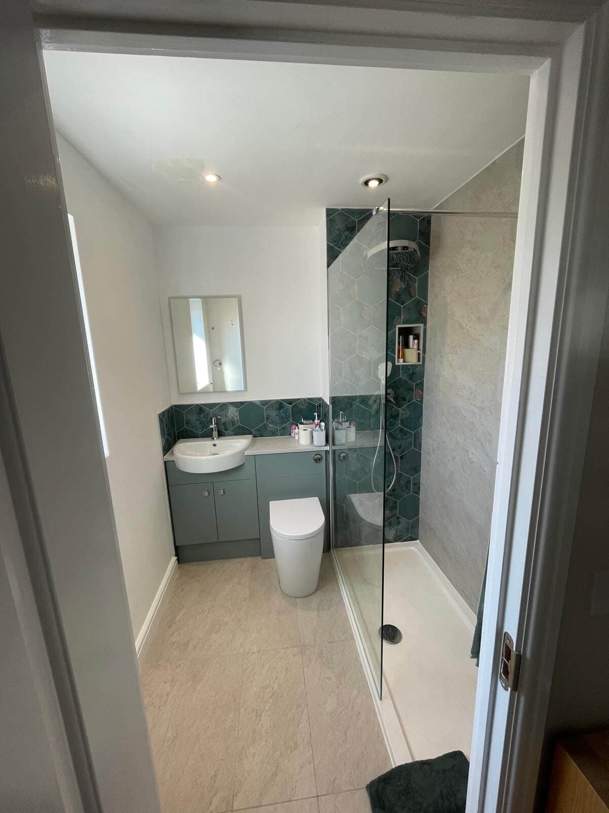 Bathroom installation in Barry by JM Plumbing Services