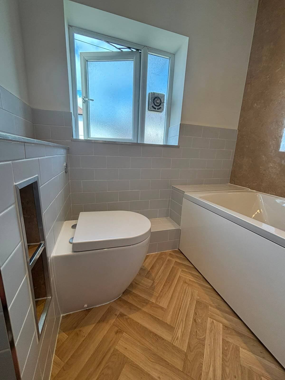Bathroom installation in Cardiff by JM Plumbing Services